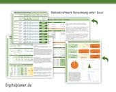 Solar Balkonkraftwerk Excel-Vorlage – Kosten, Erträge & Amortisation schnell berechnen